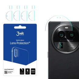 Szkło na obiektyw aparatu 3mk Lens Protection do Oppo Find X6 Pro, 4szt