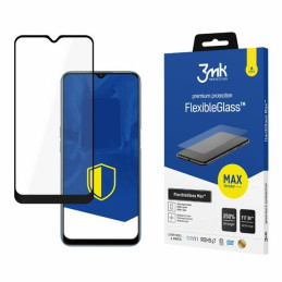 Szkło Hybrydowe 3MK FlexibleGlass Max do Oppo A16/A16s, czarna ramka
