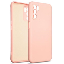 Etui Beline Silicone do Oppo A16/A16s/A16K różowe
