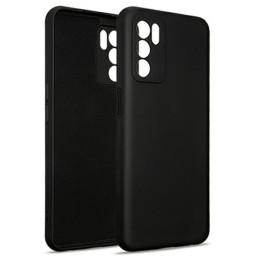 Etui Beline Silicone do Oppo A16/A16s/A16K czarne