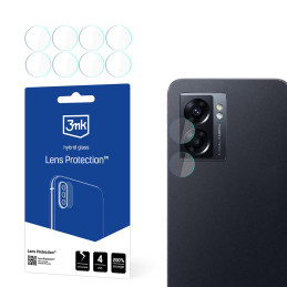 Szkło na obiektyw aparatu 3mk Lens Protection do Oppo A77 5G, 4szt