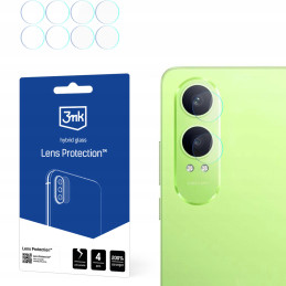 Szkło na obiektyw aparatu 3mk Lens Protection do Oppo K12x, 4szt