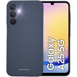 Etui Mercury Silicone do Samsung Galaxy A25 5G, lawendowe