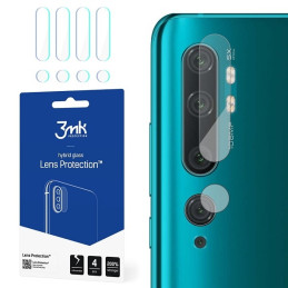 Szkło na obiektyw aparatu 3mk Lens Protection do Xiaomi Mi Note 10, 4szt