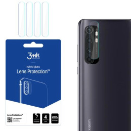 Szkło na obiektyw aparatu 3mk Lens Protection do Xiaomi Mi Note 10 Lite, 4szt