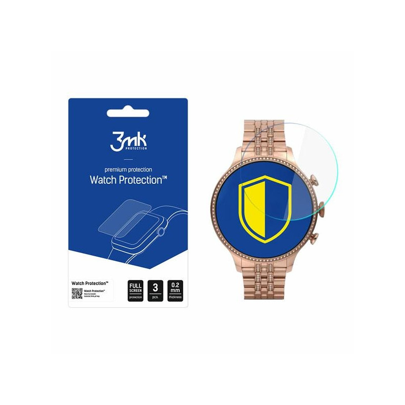 Szkło Hybrydowe 3MK FlexibleGlass Watch do Fossil 6Gen 42mm