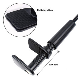 Uchwyt biurkowy AWEI X3 4"-10,5" długie ramię czarny