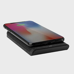 Ładowarka indukcyjna UNIQ Vertex Duo 2in1 15W Fast charge szara