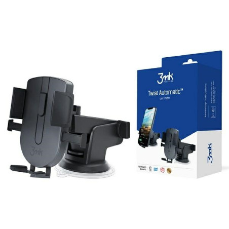 Uchwyt do samochodu na smartfon 3mk na deskę rozdzielczą/ kokpit Car Holder czarny