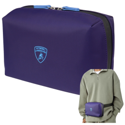 Organizer Lamborghini Urus D10 Tech Pouch, niebieski