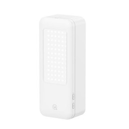 Multifunkcyjny uchwyt na telefon z lampą LED biały
