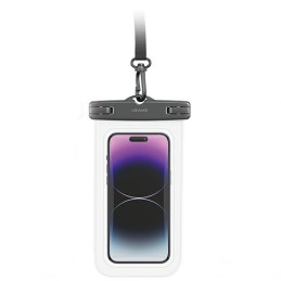 Etui USAMS wodoodporne do telefonów  IP68 transparent 