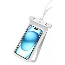 Etui USAMS wodoodporne podwójne 6.7" IP68 biały