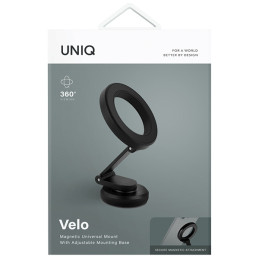 Uniwersalny magnetyczny uchwyt UNIQ Velo, czarny