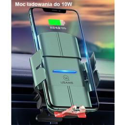 Uchwyt indukcyjny USAMS US-CD133 10W Automatic do kratki went. czarny