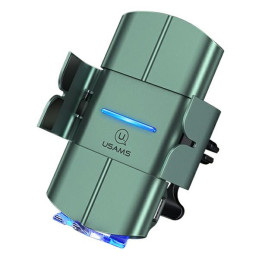 Uchwyt indukcyjny USAMS US-CD133 10W Automatic do kratki went. zielony