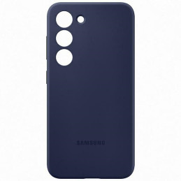 Etui Samsung Silicone Cover do Galaxy S23 granatowe