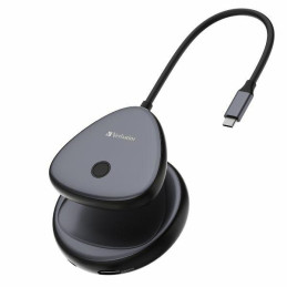 Bezprzewodowy transmiter obrazu Verbatim 4K USB-C Share My Screen czarny
