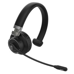 Zestaw słuchawkowy Xqisit Mono Wireless Headset w/ Mic czarny