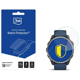 Szkło hybrydowe 3MK FlexibleGlass Watch do Garmin quatix 8 - 47mm