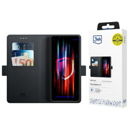 Etui 3MK Wallet Case do Sony Xperia 1 V, czarne