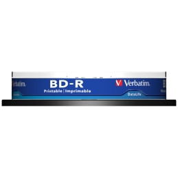 Płyta BD-R Verbatim SL Printable Datalife 6X 25GB 10szt 43804