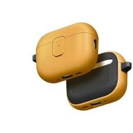 Etui UNIQ Clyde do AirPods Pro 3 gen żółto szary