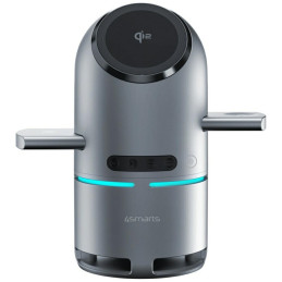 Stacja ładująca 4smarts ChargeBot Sound Qi2 szary