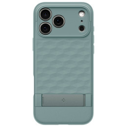 Etui Spigen Parallax "S" MAG MagSafe do iPhone 17 Pro Max zielony