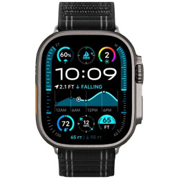 Pasek Spigen WBF0 do Apple Watch 8/9/10/11/SE/Ultra (44/45/46/49mm) czarny