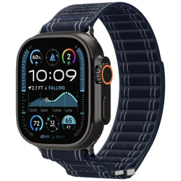 Pasek Spigen WBF0 do Apple Watch 8/9/10/11/SE/Ultra (44/45/46/49mm) granatowy