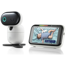 Niania elektroniczna Motorola PIP1710 Connect smart AI monitor wideo 5" stargrip biały