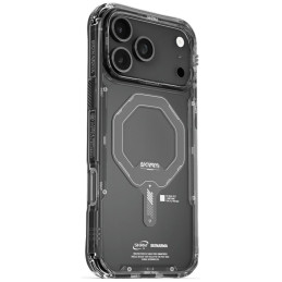 Etui Skinarma Saido MagSafe do iPhone 17 Pro Max grafitowy
