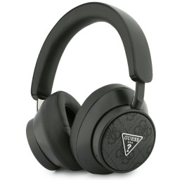 Słuchawki nauszne Guess 4G Triangle Logo Bluetooth czarny