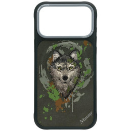 Etui Nimmy Wilk MagSafe do iPhone 17 Pro Max, ciemnoszary