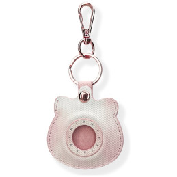 Etui na lokalizator / brelok Nimmy Big Eyed Pet 2.0 Cat różowy