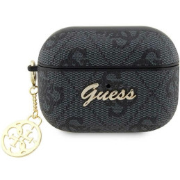 Etui Guess 4G Charm Collection do AirPods Pro 2 (2022/2023) cover, czarne