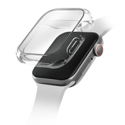 Etui UNIQ Garde do Apple Watch Series 7/8/ 9 45mm, przezroczysty/clear