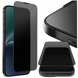 Szkło hartowane Prywatyzujące UNIQ Optix Privacy do iPhone 16 Plus, z aplikatorem
