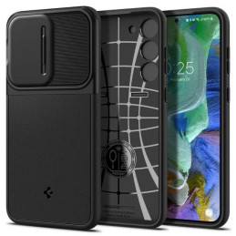 Etui Spigen Optik Armor do Galaxy S23+, czarne