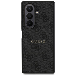 Etui Guess 4G Classic MagSafe do Samsung Galaxy Z Fold7 czarny