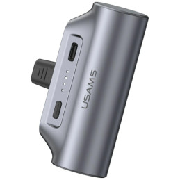 Powerbank USAMS PB79 Mini Tail Plug Portable 3000mAh USB-C szary