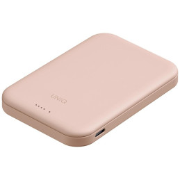 Powerbank UNIQ Lyden Lexa Magnetic 5000mAh PD USB-C MagSafe różowy