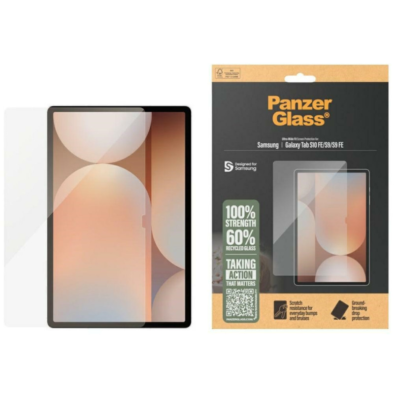 Szkło hartowane PanzerGlass Ultra-Wide Fit do Galaxy Tab S10 FE/S9/S9 FE