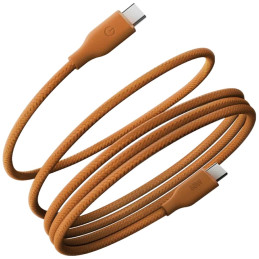 Kabel Energea Helix 60 USB-C do USB-C magnetyczny 480Mbps 60W 1.5m pomarańczowy