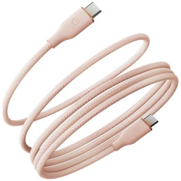 Kabel Energea Helix 60 USB-C do USB-C magnetyczny 480Mbps 60W 1.5m różowy