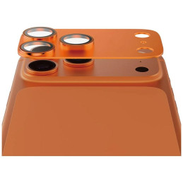 Szkło hartowane na obiektyw PanzerGlass Fender Camera Protector do iPhone 17 Pro pomarańczowy