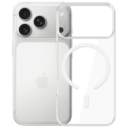Nieżółknące etui 3MK EverClear MagCase do iPhone 17 Pro, przezroczyste