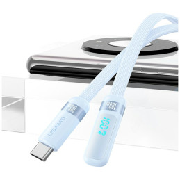 Kabel USAMS US-SJ653 PD 100W USB-C do USB-C 1.2m biały