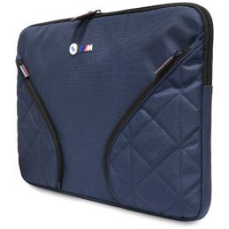 Torba BMW Nylon Pockets&Metal Logo Sleeve 16" granatowy